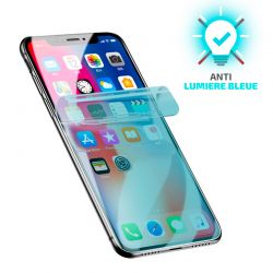 Protection d'écran en Hydrogel Anti Lumière bleue pour iPhone XR et 11