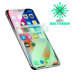 Protection d'écran en Hydrogel Anti-bactérien pour iPhone XR et 11