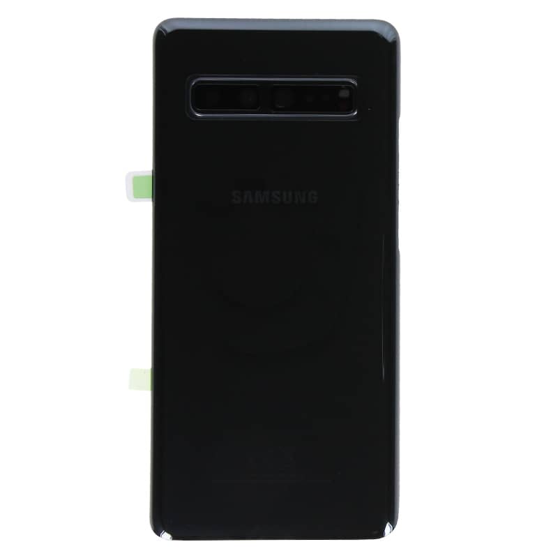 Vitre arrière pour Samsung Galaxy S10 (5G) noir_photo1