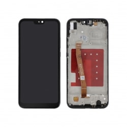 Ecran avec châssis reconditionné pour Huawei P20 Lite Noir - photo 1b