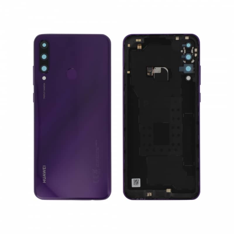 Vitre arrière d\'origine pour Huawei Y6p Violet - photo 1