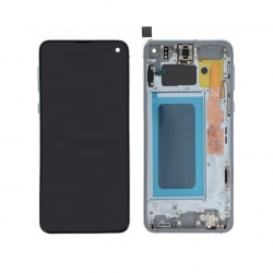 Ecran avec châssis reconditionné pour Samsung Galaxy S10e Bleu - photo 1