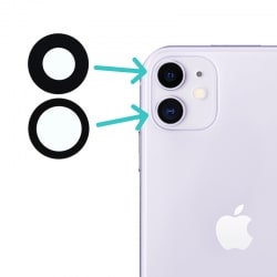 Lentilles de protection pour caméra arrière d'iPhone 11_photo2