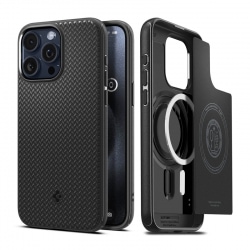 Coque Mag Armor Noire Spigen pour iPhone 15 Pro_photo2