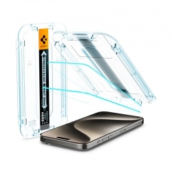 Pack Spigen EZ FIT pour écran d'iPhone 15 Pro Max_photo2