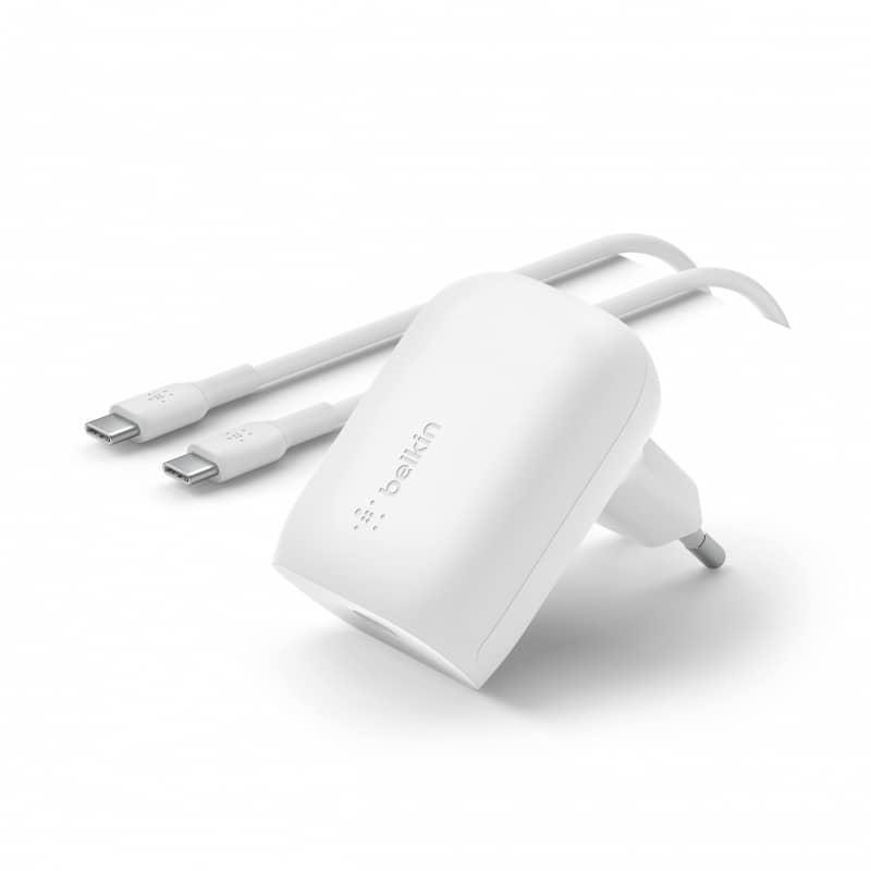 Chargeur Complet BELKIN USB-C PD 30 Watt avec Câble USB TYPE-C inclus photo 1