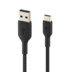 Câble Tressé BELKIN USB-C Noir 2 mètres photo 5