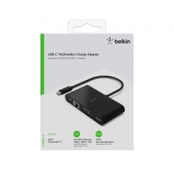 Adptateur USB-C 5 en1 BELKIN VGA HDMI ETHERNET USB-C USB-A photo 5