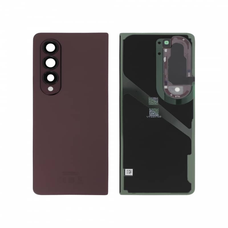 Vitre Arrière Bordeaux pour Samsung Galaxy Z Fold 4 (F936B) - photo 1