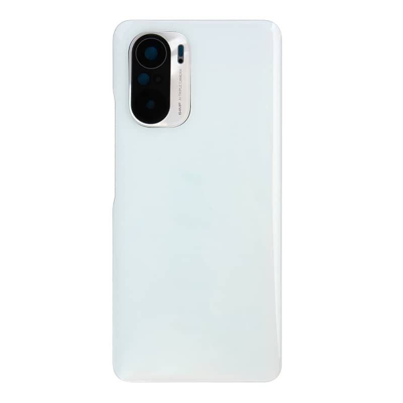 Vitre arrière compatible Xiaomi Poco F3 et Mi 11i Blanc_photo1