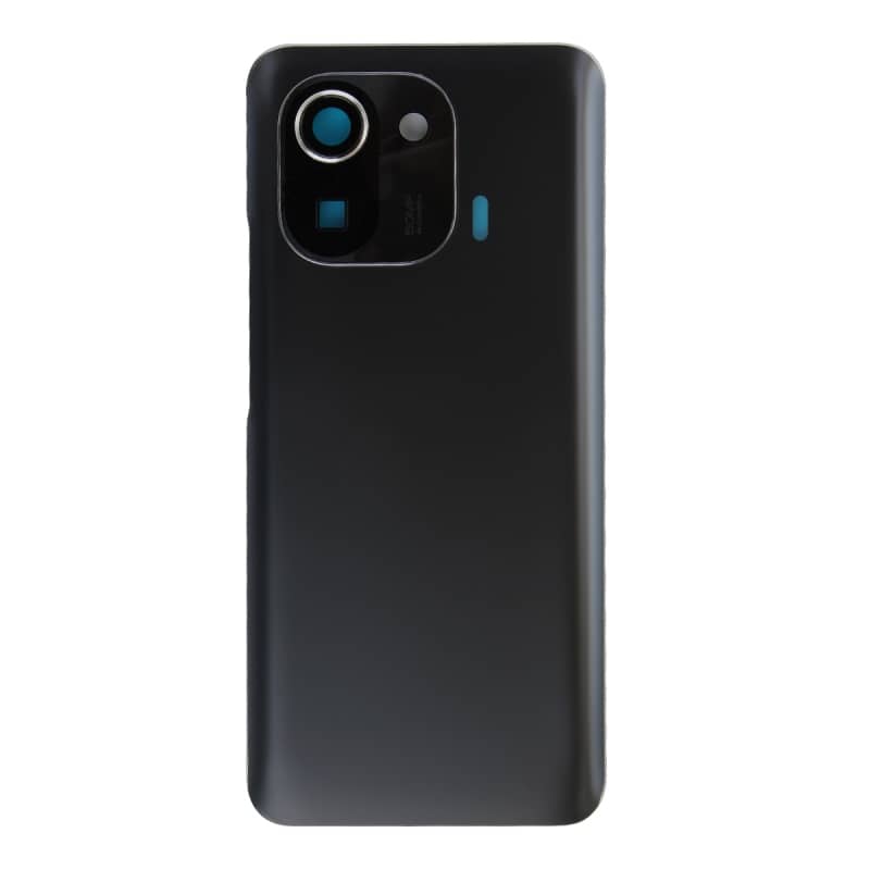 Vitre arrière compatible Xiaomi Mi 11 Pro Noir_photo1