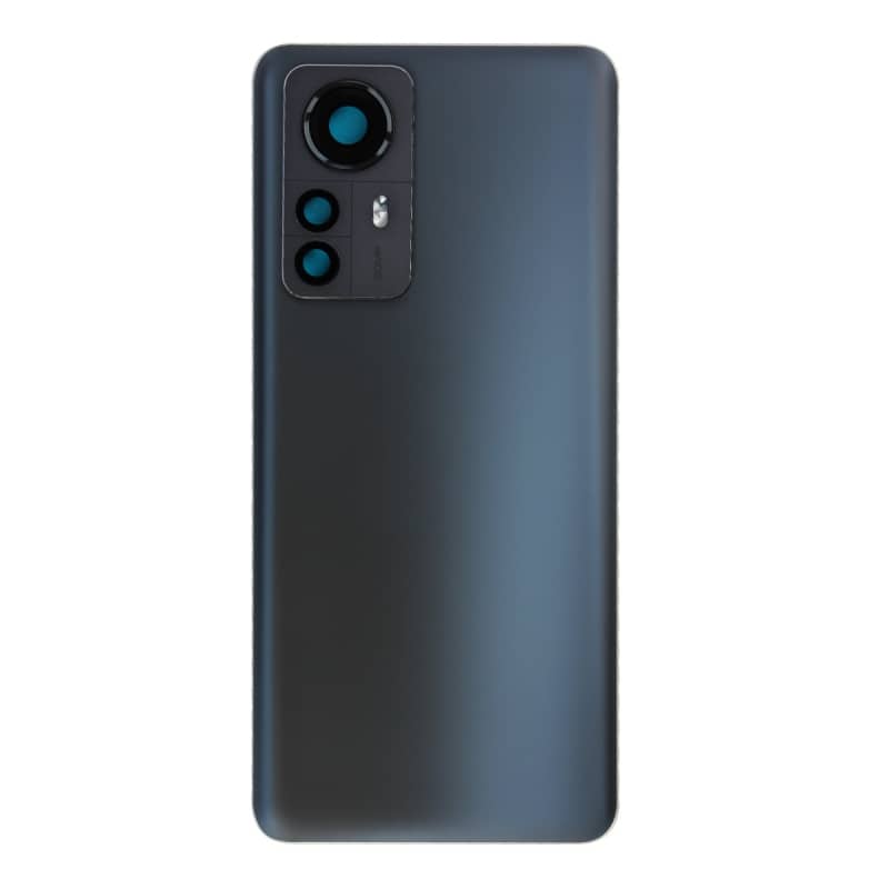 Vitre arrière compatible Xiaomi 12 Pro Noir_photo1