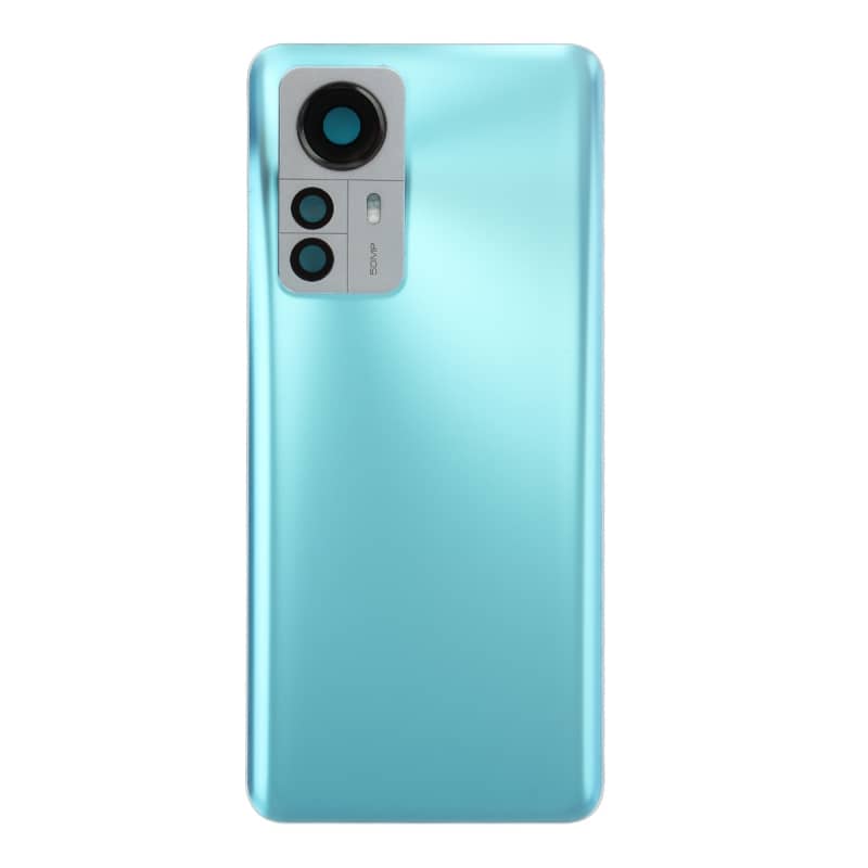 Vitre arrière compatible Xiaomi 12 Pro Bleu_photo1