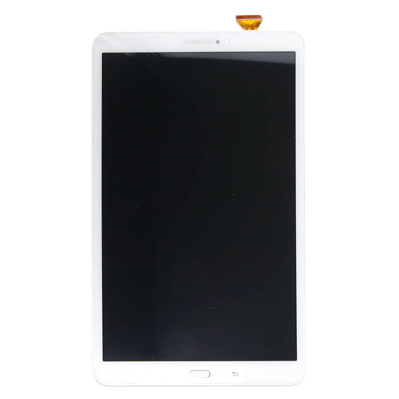 Bloc écran PLS LCD pré-monté sur châssis pour Samsung Galaxy Tab A 10.1 (2016) Blanc_photo1