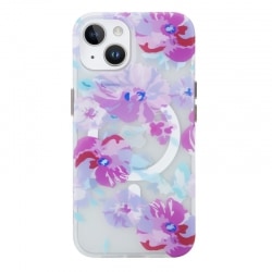 Coque avec motif Fleur Violet pour iPhone 14 Pro photo 1