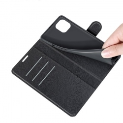 Etui Noir pour Oppo Reno 8 Pro 5G avec porte-cartes intégré photo 6