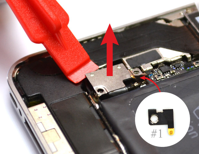 Connecteur batterie pour carte mère iPhone 4/ 4S - Abconsole