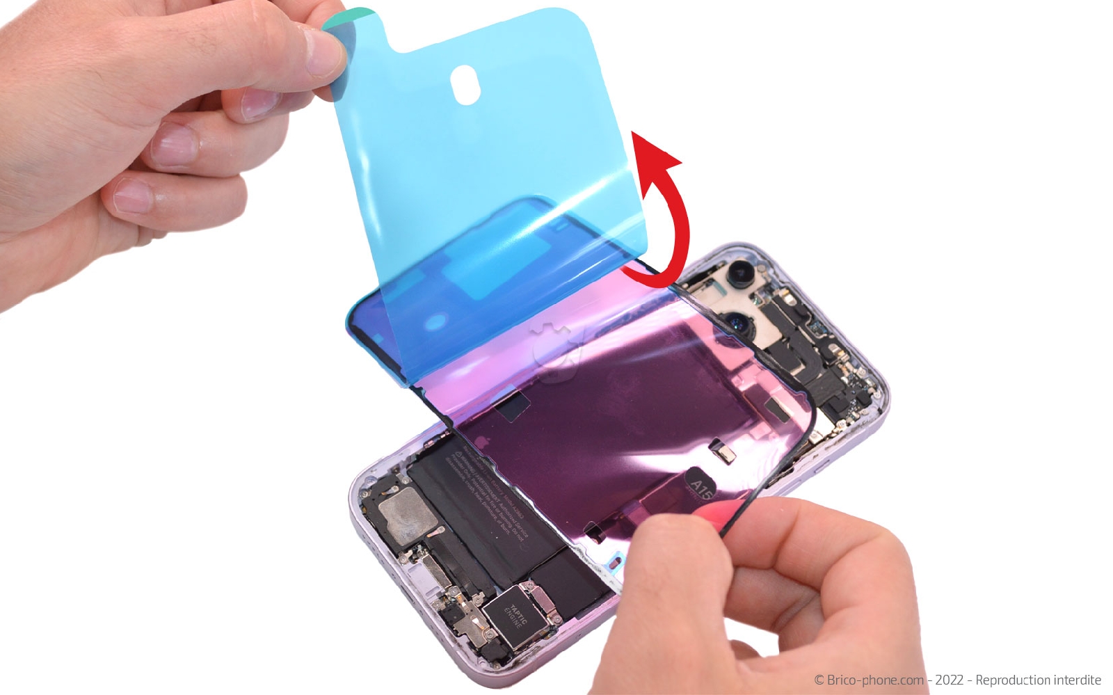 Comment changer la vitre arrière complète de l'iPhone 14 ou 14