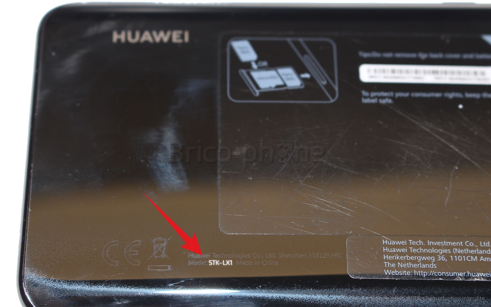 Caméra frontale et arrière d'origine pour Huawei Honor 9X, Module