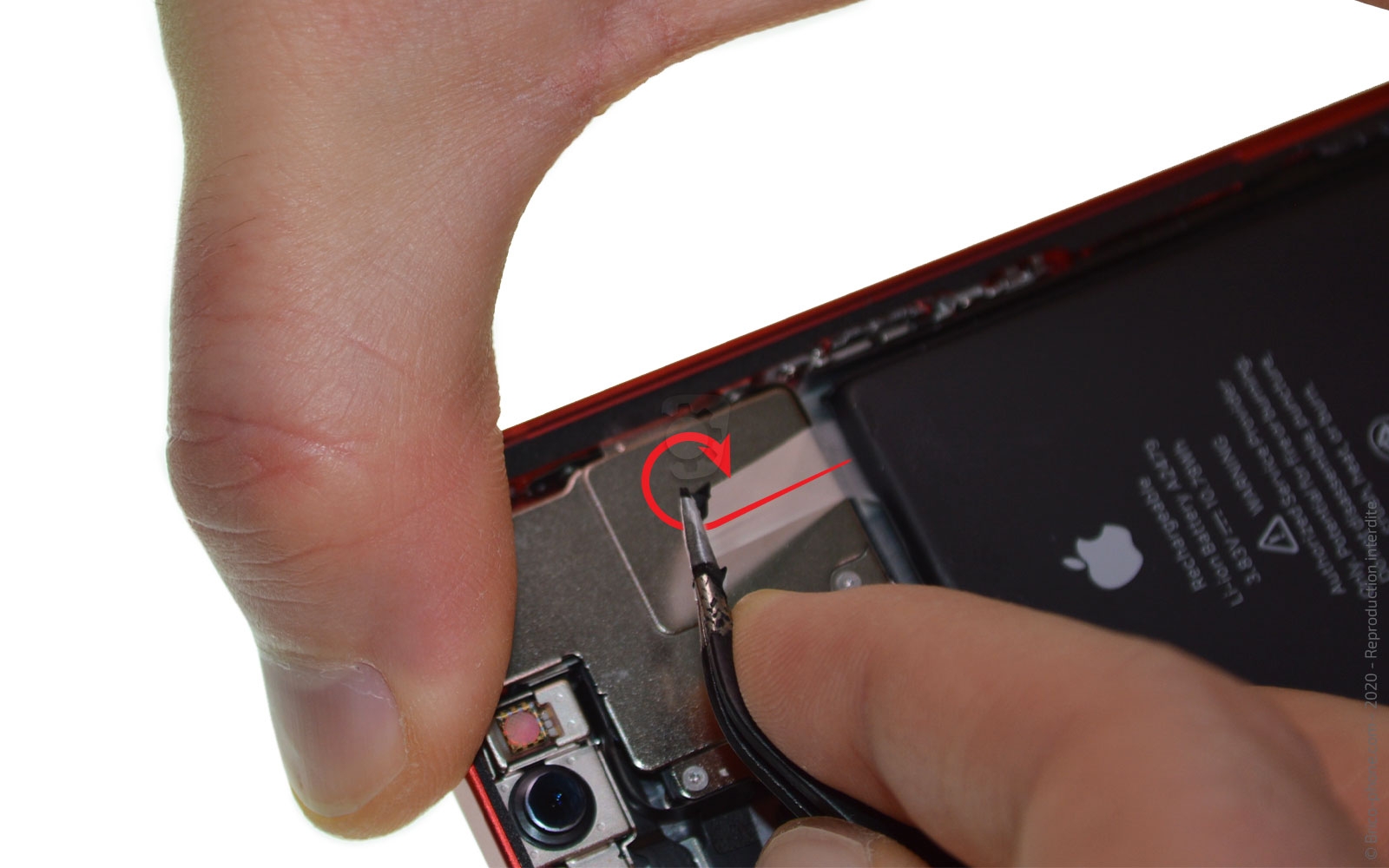 Guide de réparation détaillé pour le remplacement de la batterie de l'iPhone  12