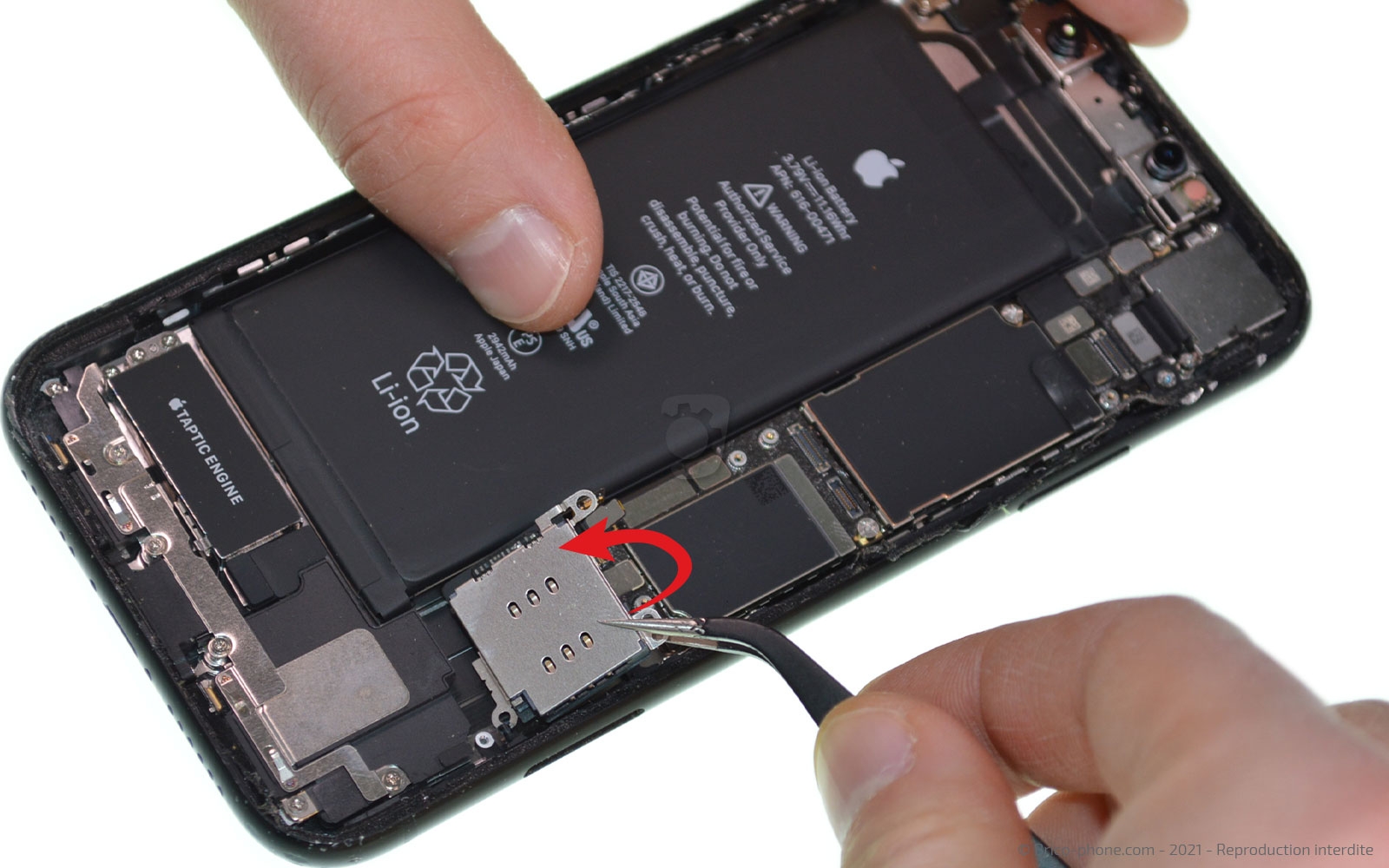 Vitre arrière Apple iPhone XR Noir coque capot cache batterie dos