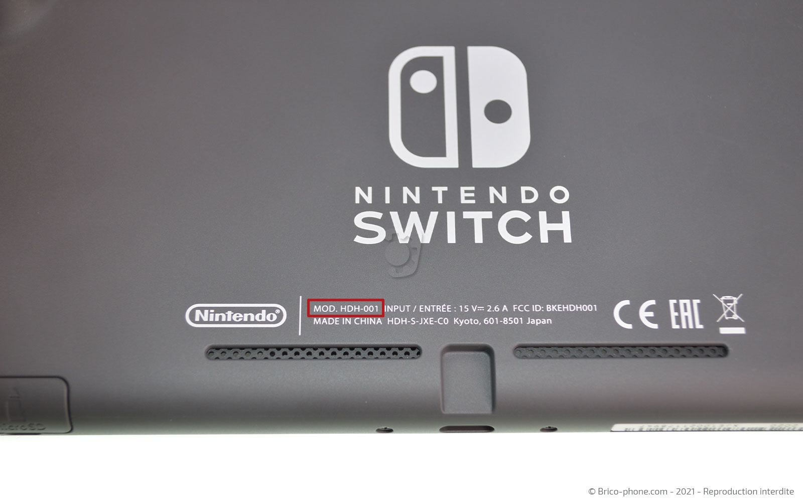 Bouton d'alimentation et de volume pour Nintendo Switch Lite Noir